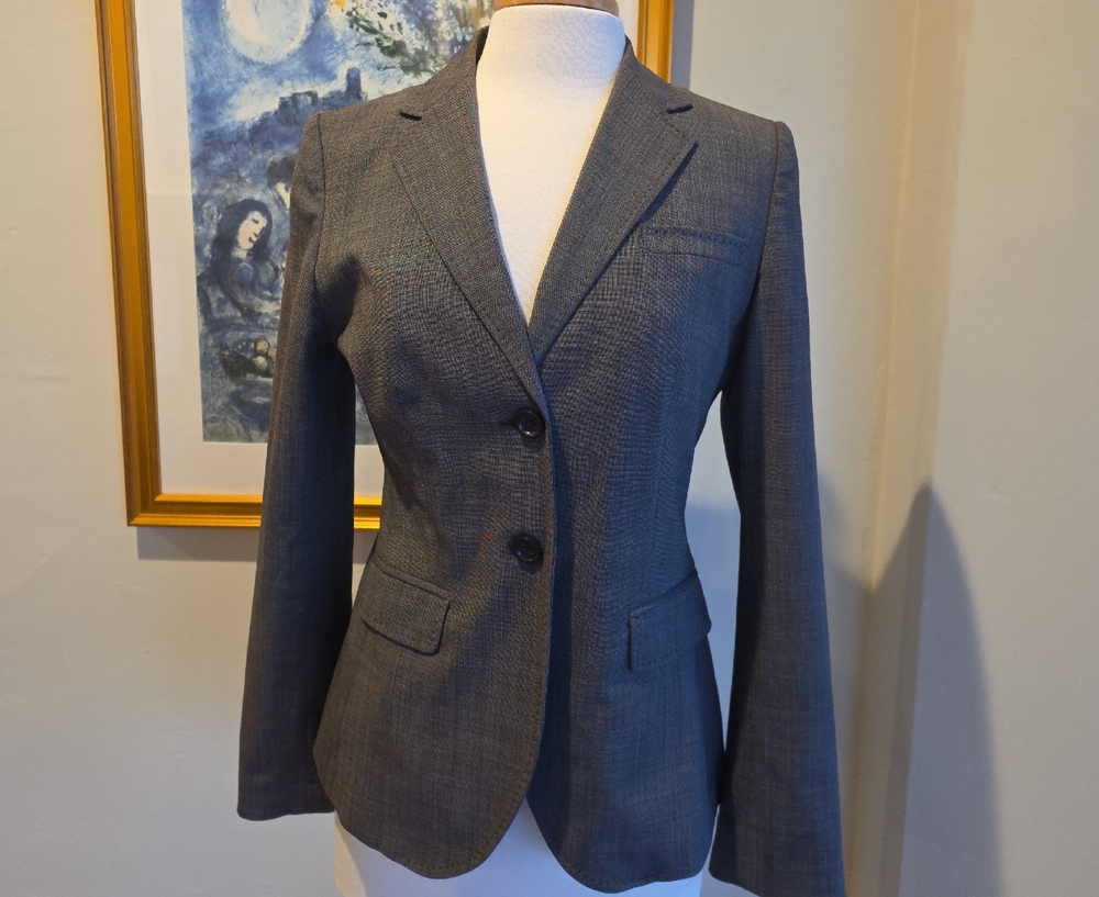 Banana Republic Women's Gray Suit Jacket